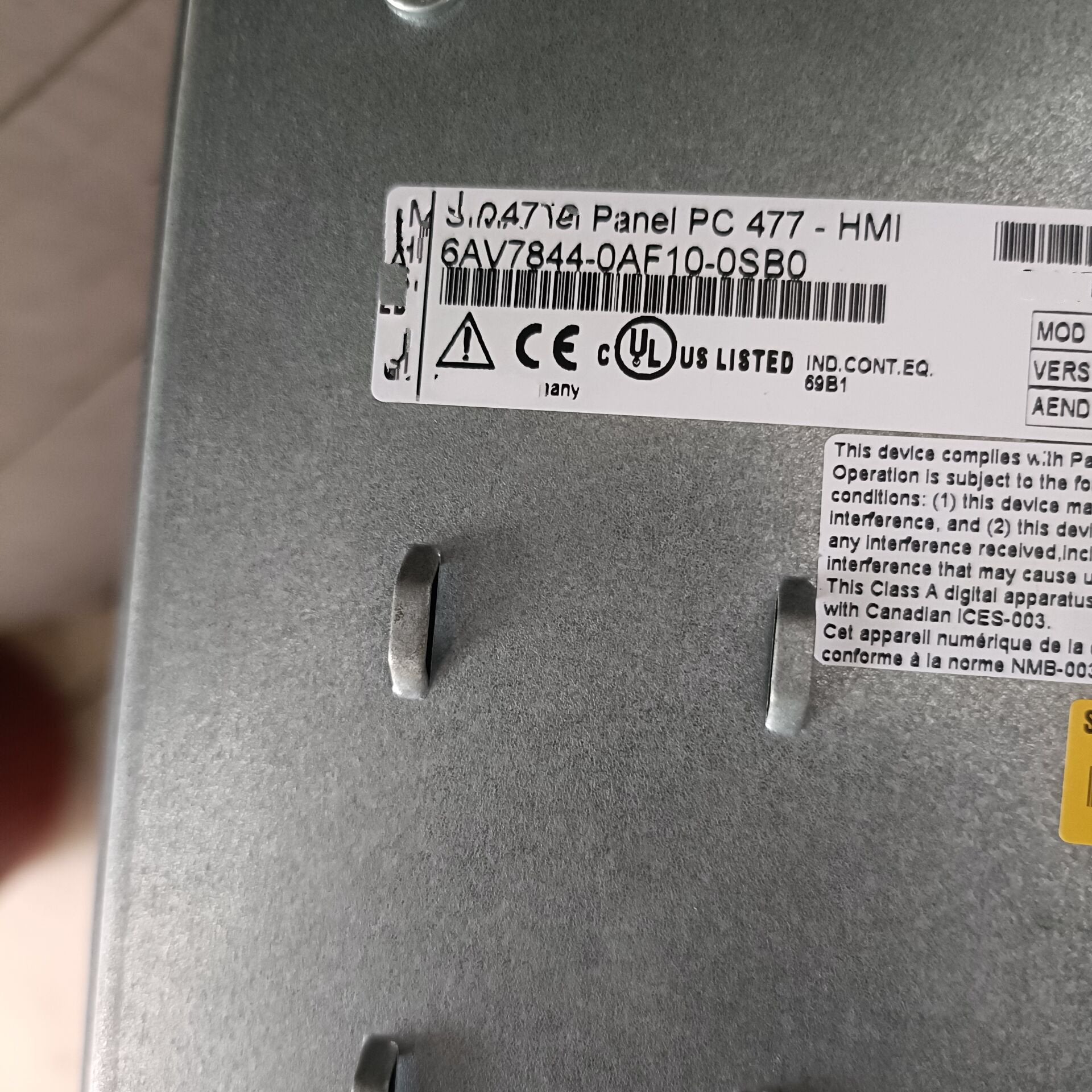 1PC for used 6AV7844-0AF10-0SB0 #OYF033