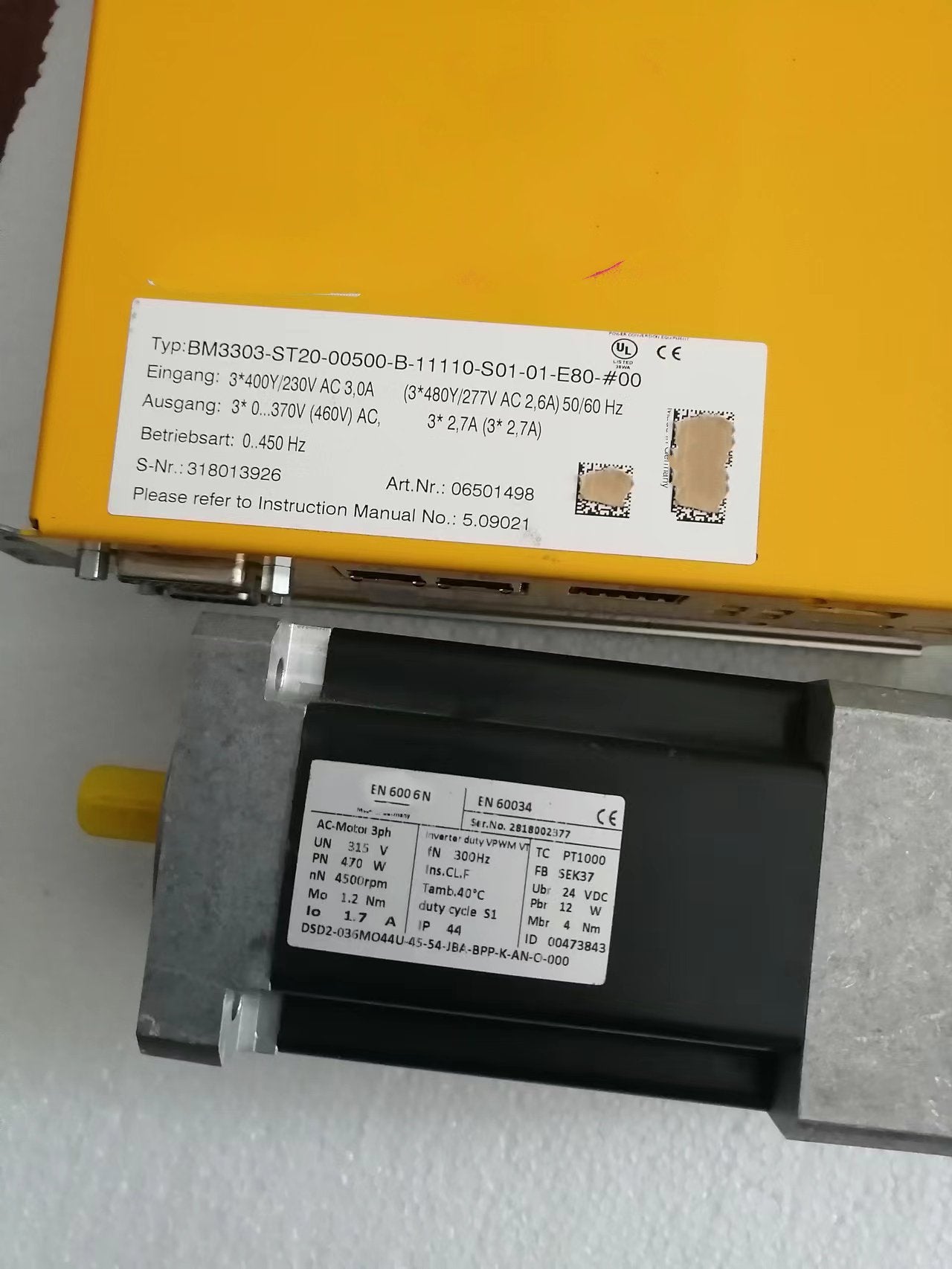 1PC for used BM3303-ST20-00500-B-11110-S01-01-E80-#00 #OYF033