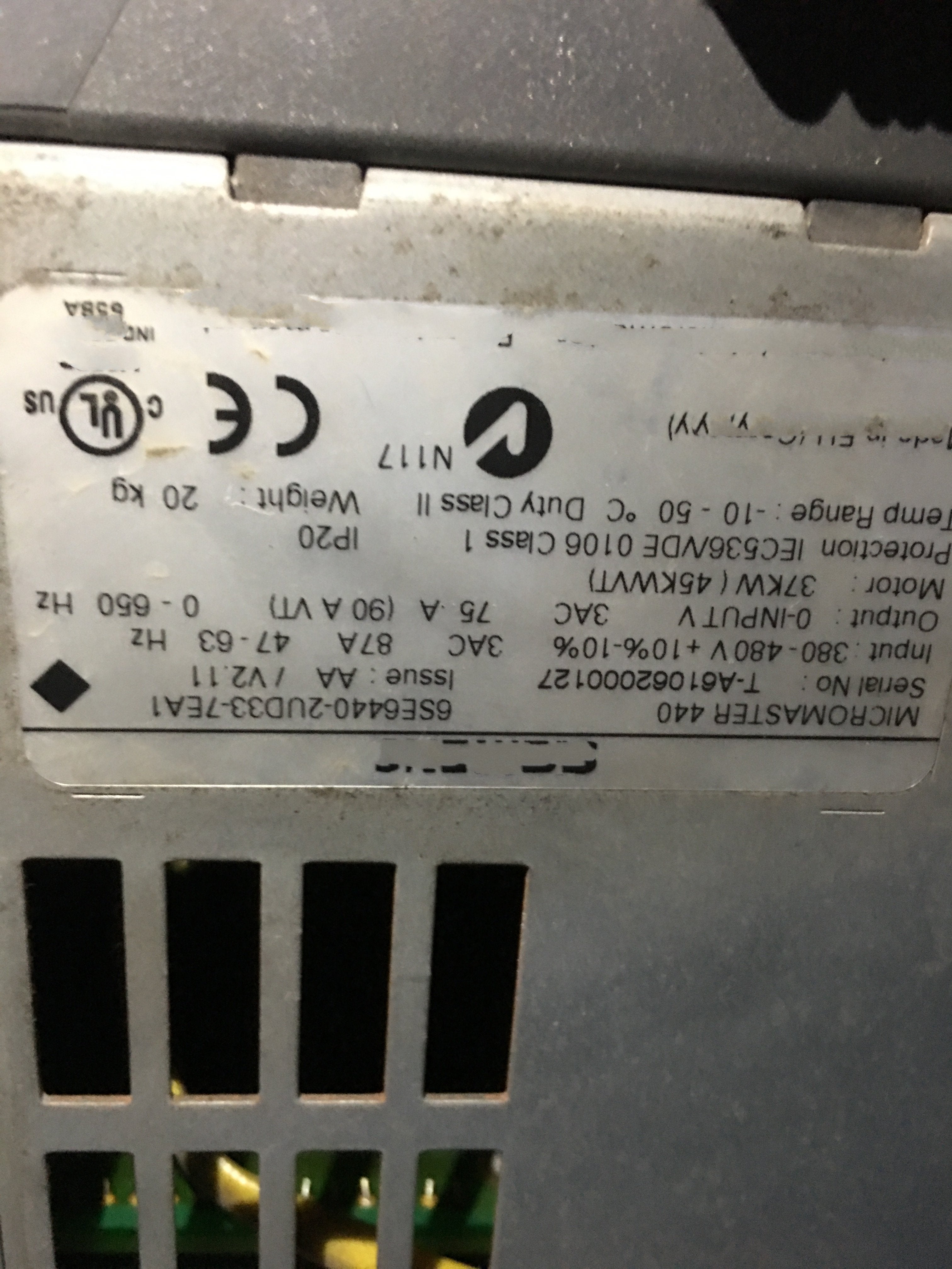 1PC for used 6SE6440-2UD33-7EA1 #OYF033