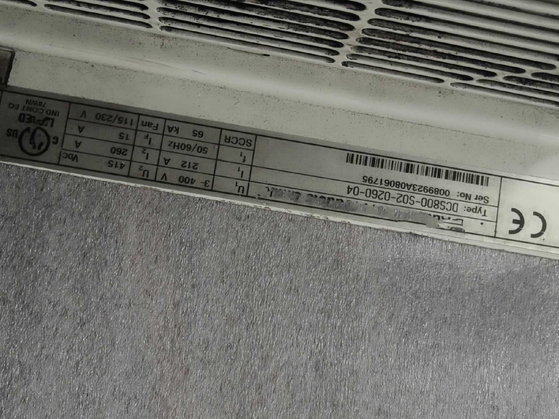 1PC for used DCS800-S02-0260-04 #OYF033