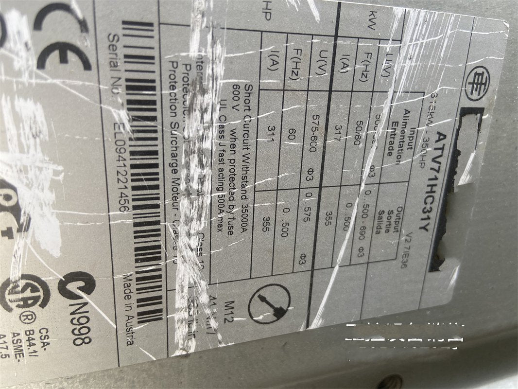 1PC for used ATV71HC31Y #OYF033