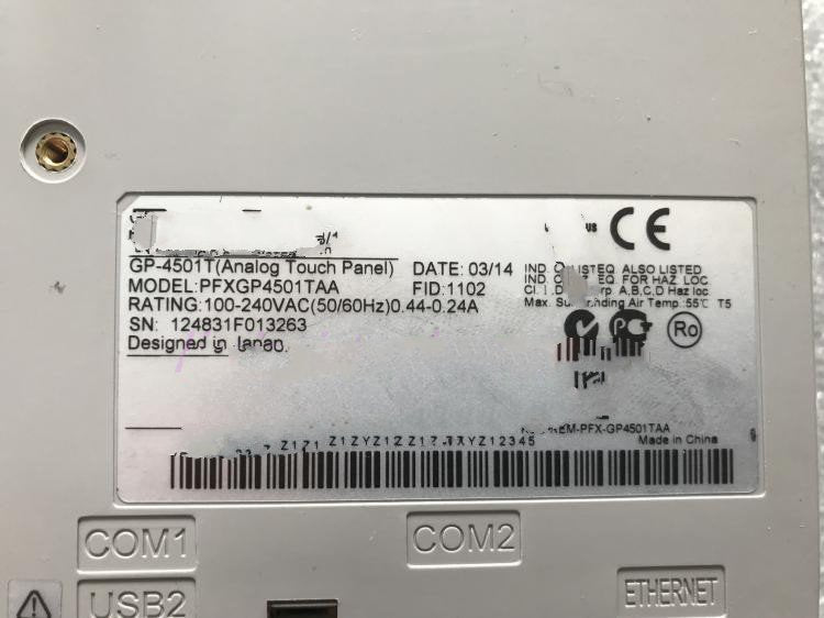 1PC for used GP-4501T PFXGP4501TAA #OYF033