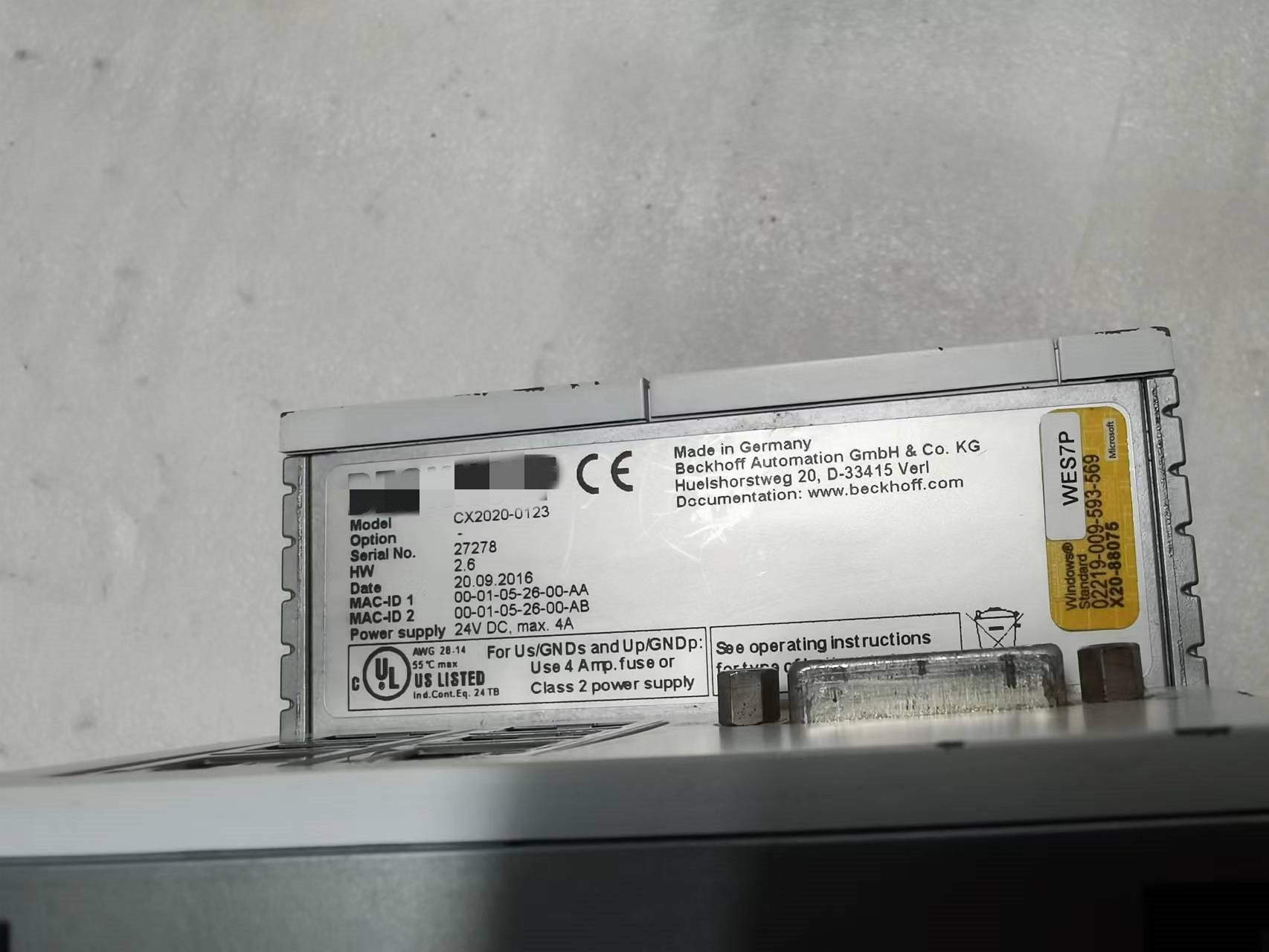 1pc used CX2020-0123 #OYF088
