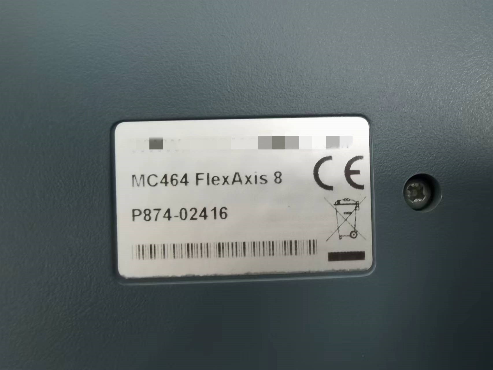 1pc used MC464 FlexAxis 8 P874 #OYF088