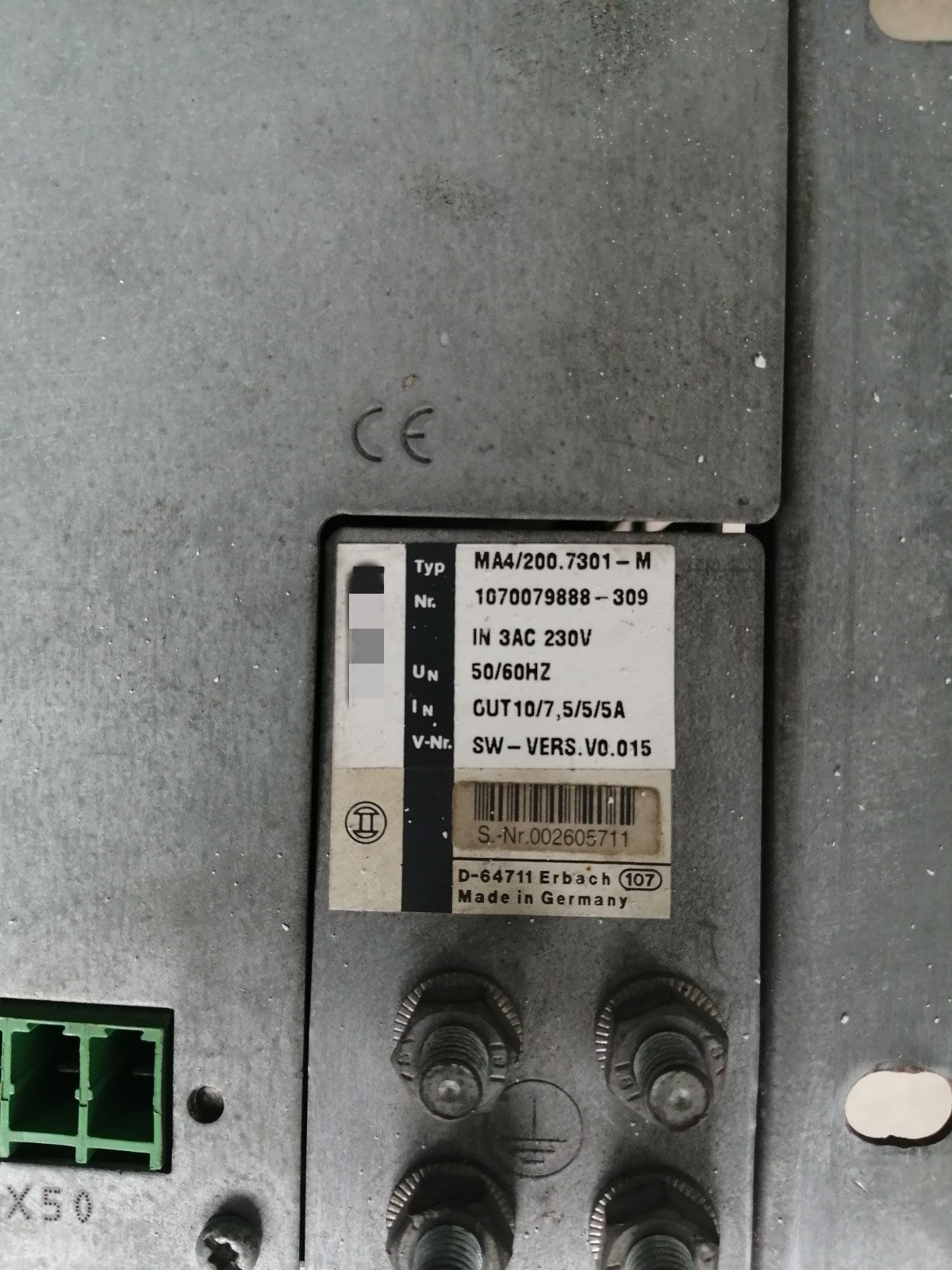 1pc used MA4/200.7301-M #OYF088