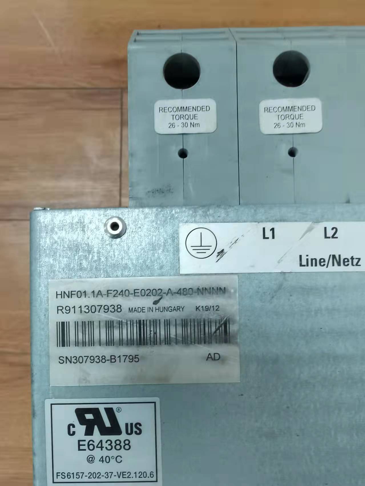 1pc used HNF01.1A-F240-E0202-A-480-NNNN #OYF088
