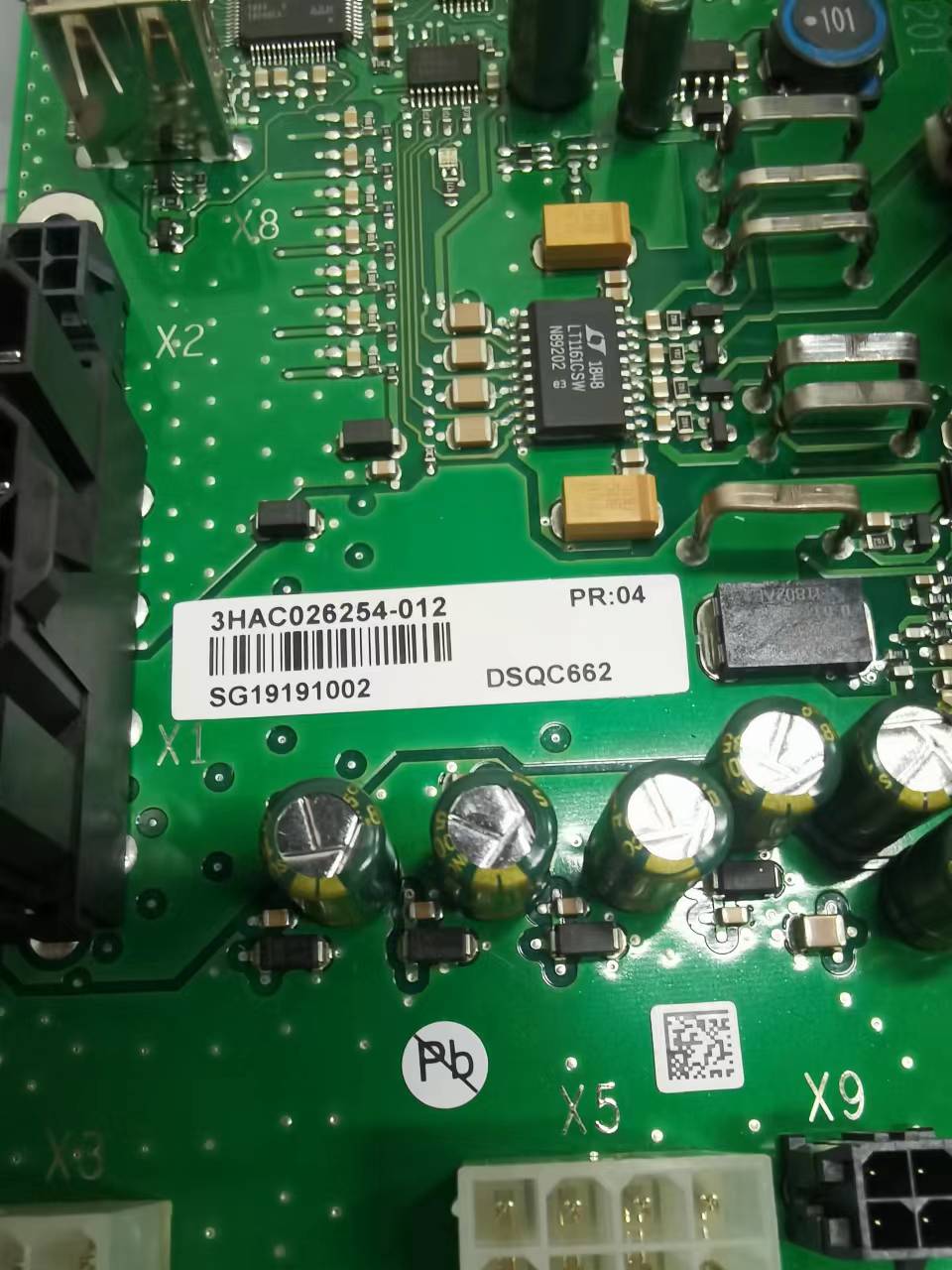 1pc used 3HAC026254-012 DSQC662 #OYF088