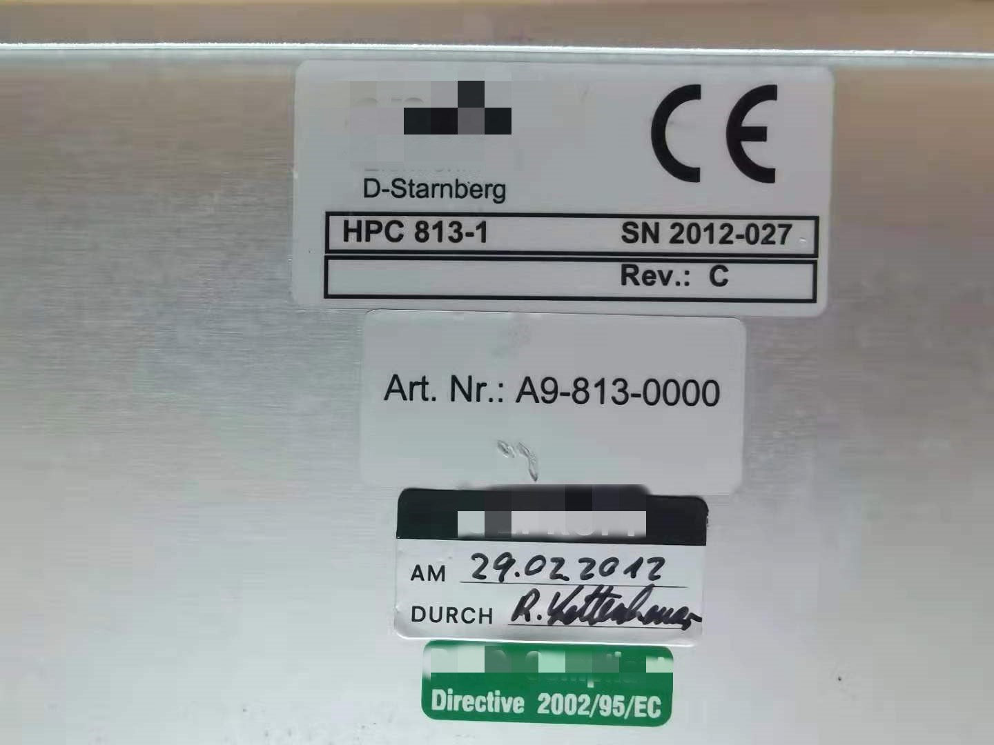1pc used HPC 813-1 #OYF088