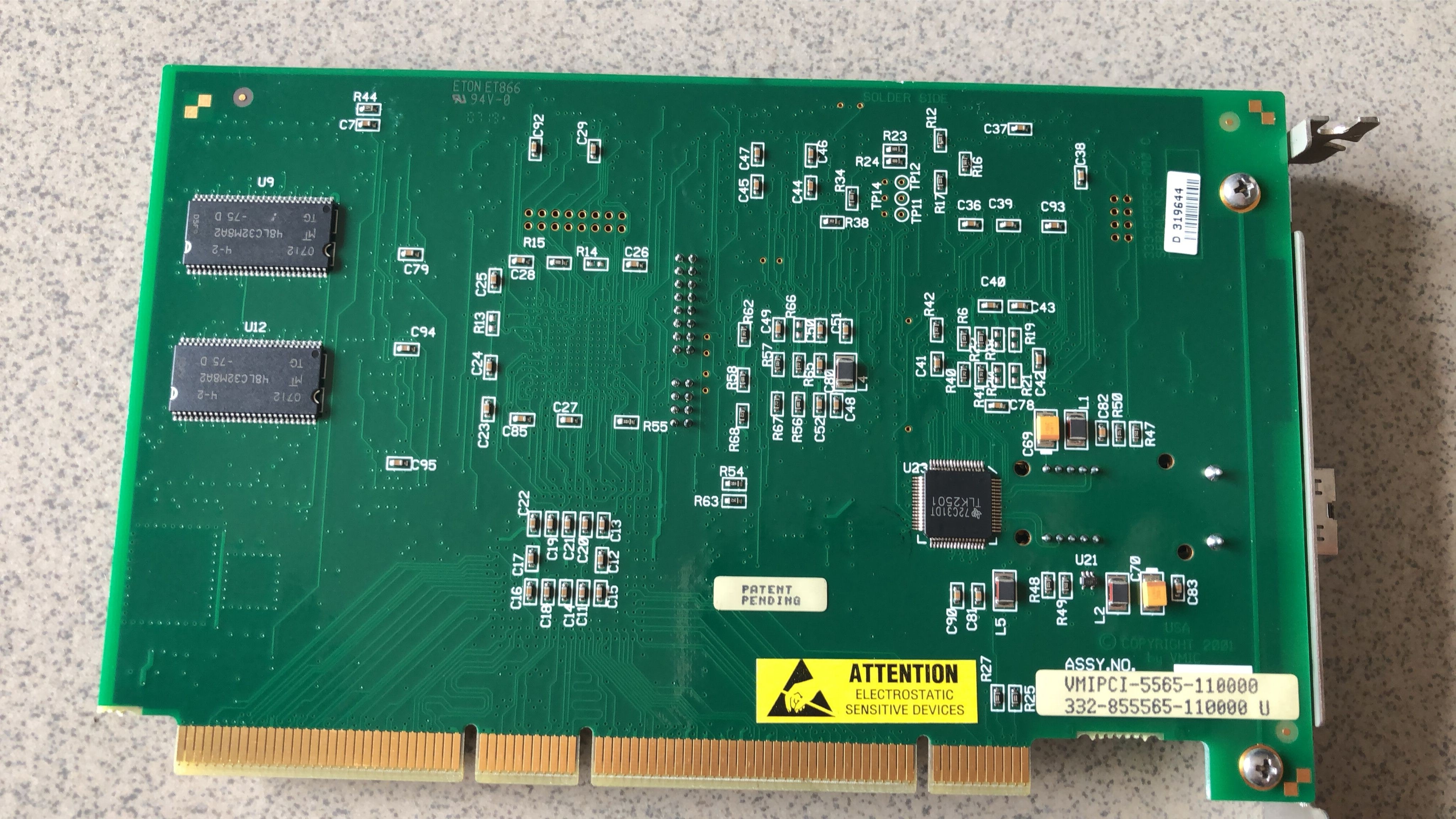 1pc used VMIPCI-5565-110000 #OYF088