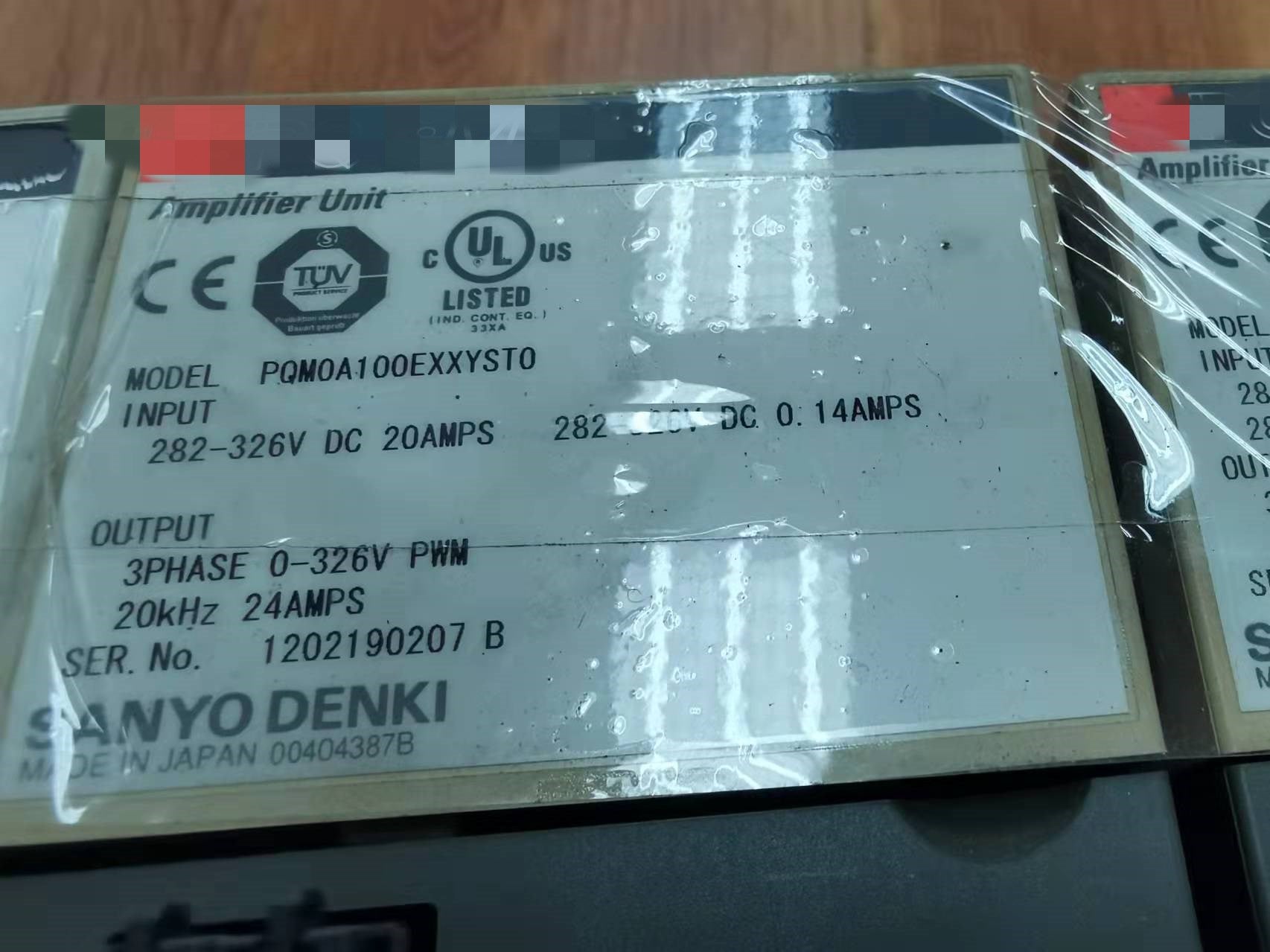 1pc used PQM0A100EXXYST0 #OYF088