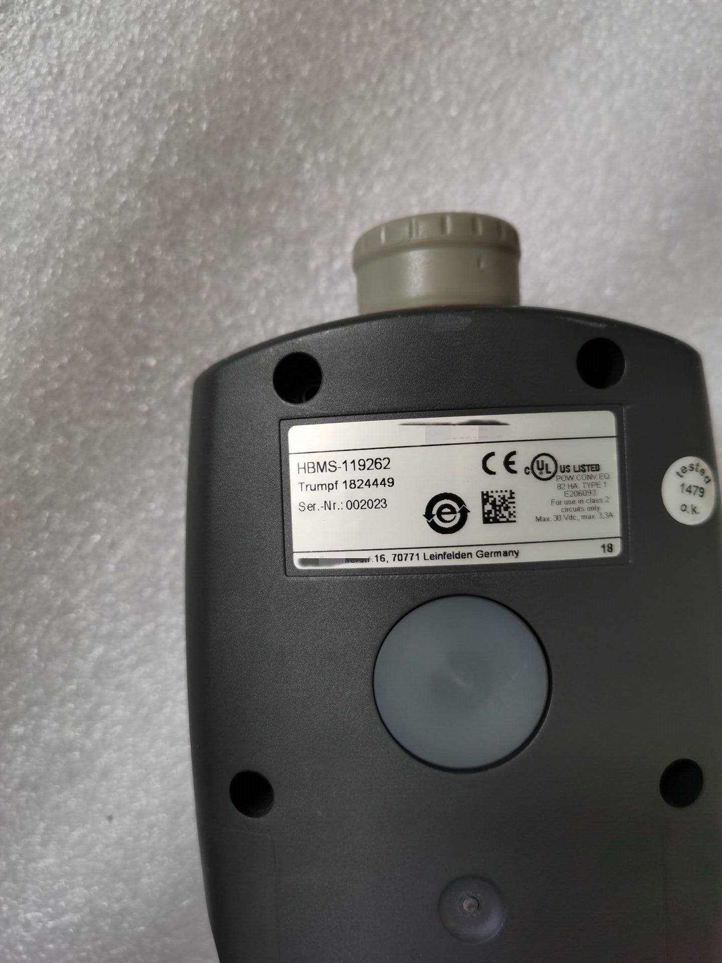 1pc used HBMS-119262 #OYF088