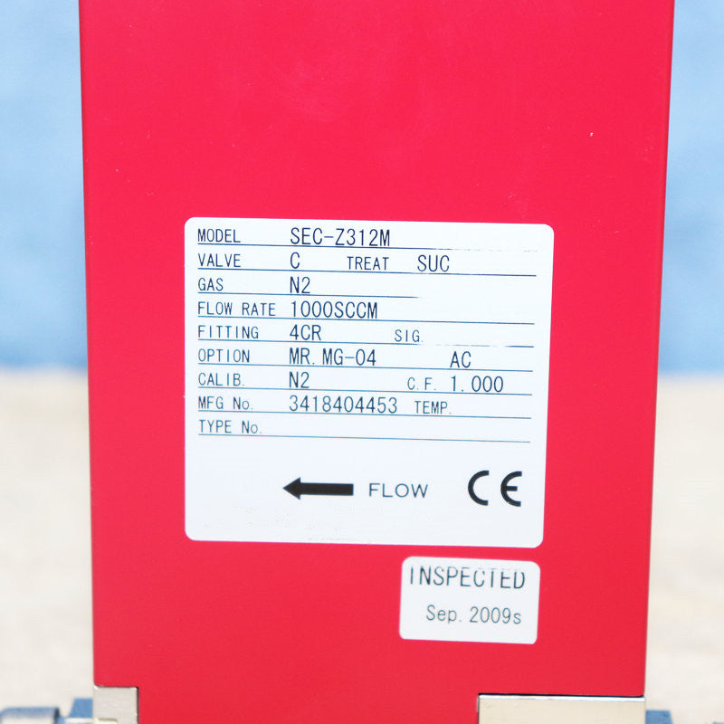 1pc for USED SEC-Z312M N2 1000SCCM #OYF005