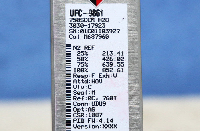 1pc for USED UFC-9861 750SCCM H20 3030-17923 #OYF005
