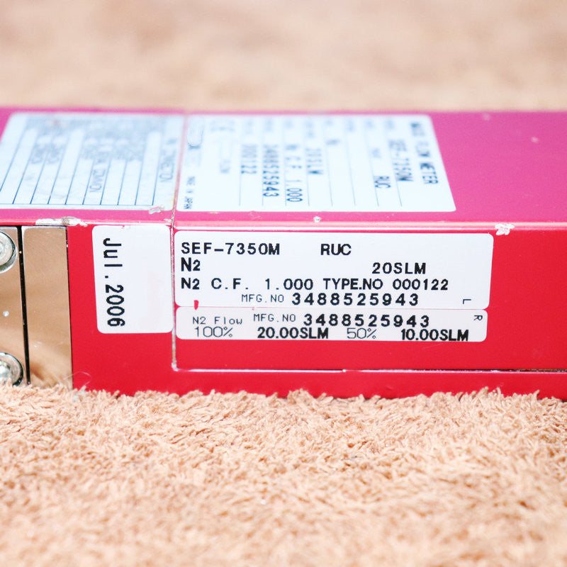 1pc for USED SEF-7350M N2 20SLM #OYF005