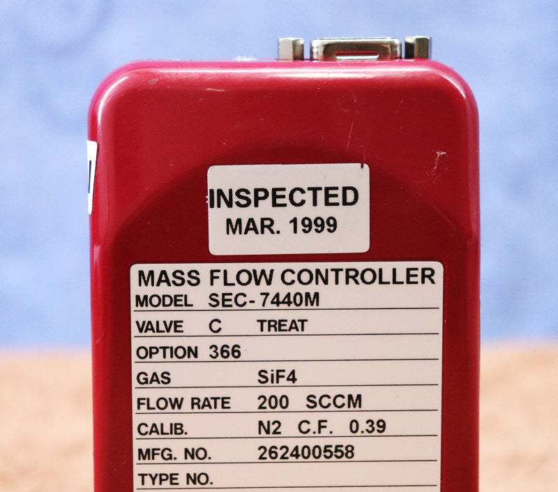 1pc for USED SEC-7440M SIF4 200SCCM #OYF005