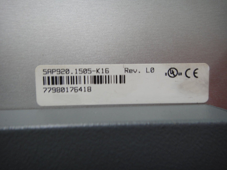 1 PCS USED 5AP920.1505-K16 REV.L0 #OYF005