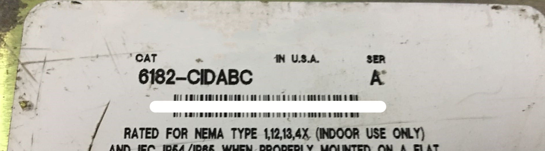 1pc for USED 6182-CIDABC #OYF005