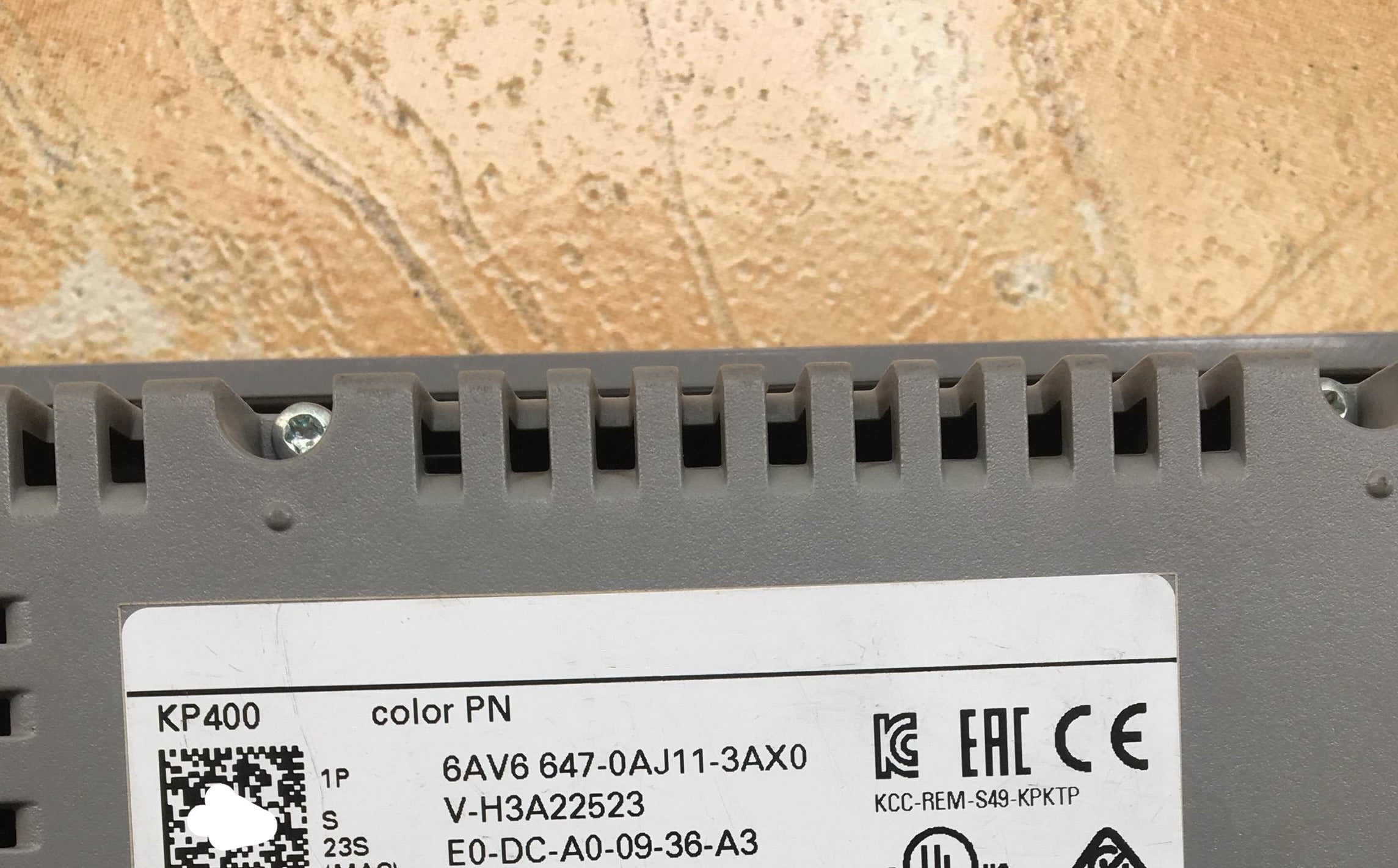 1pc for USED 6AV6 647-0AJ11-3AX0 #OYF005