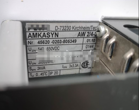 1PC used AMKASYN AW2/4-3 #OYF007