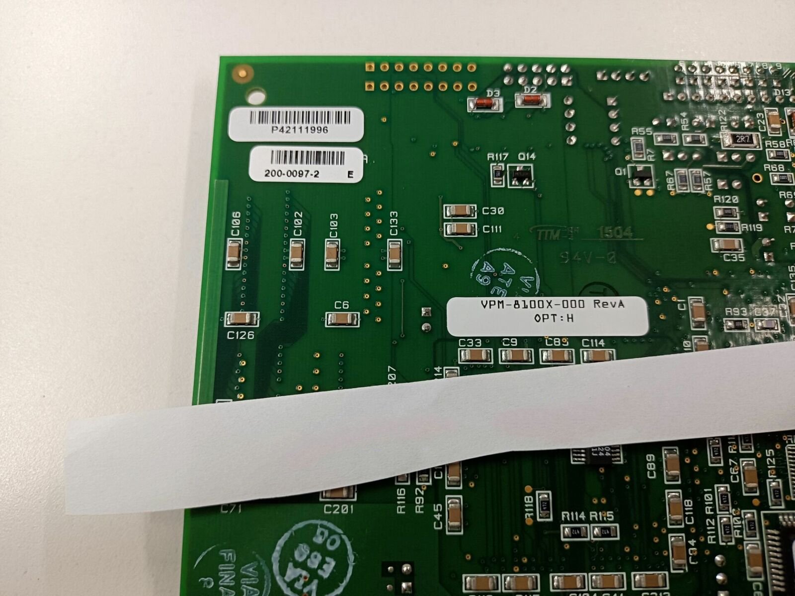 1PC for used VPM-8100X-000 RevA OPT:H #OYF008