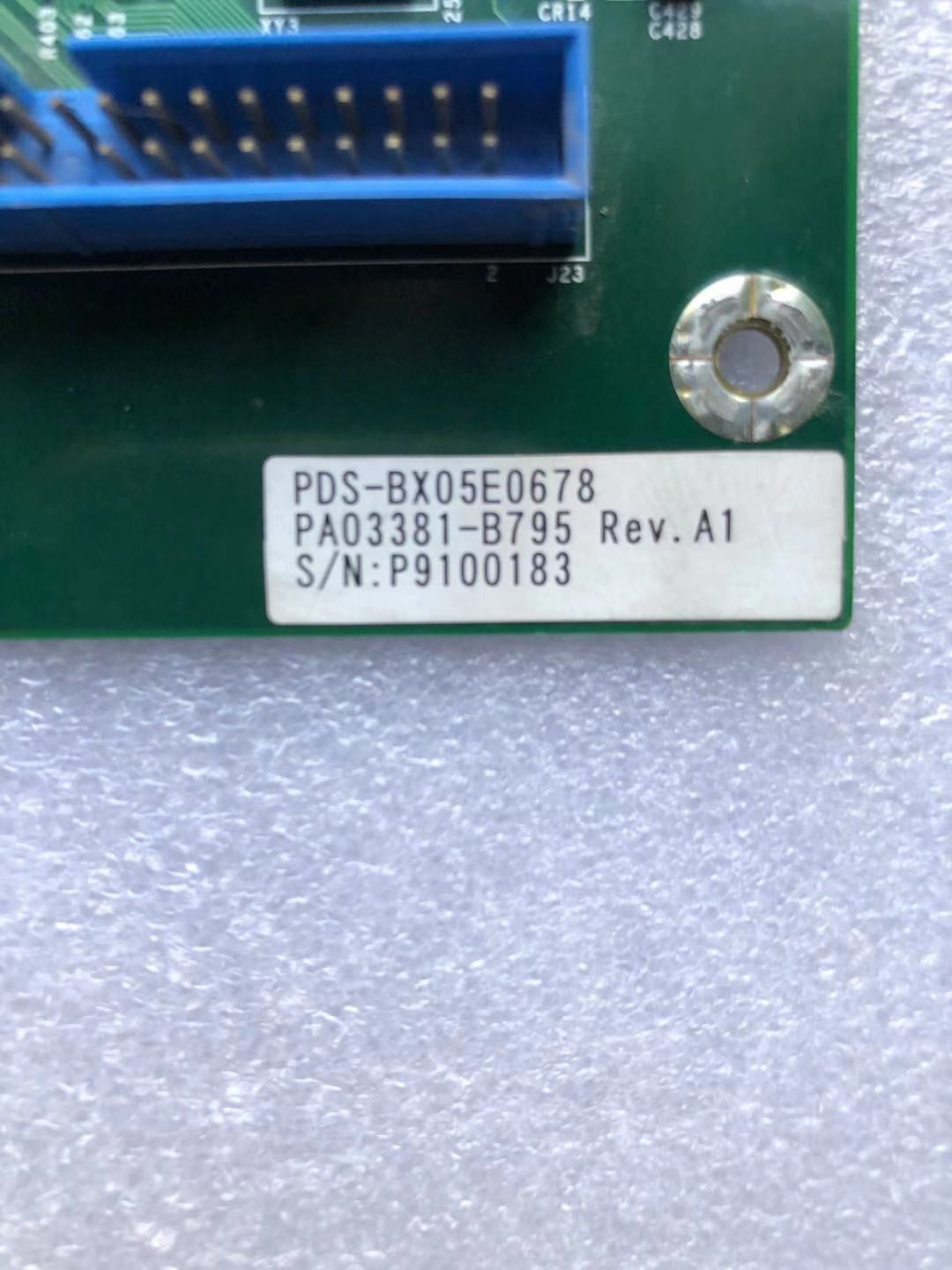 1PCS USED PDS-BX05E0678 PA03381-B795 REV.A1 MBE-521 #OYF009