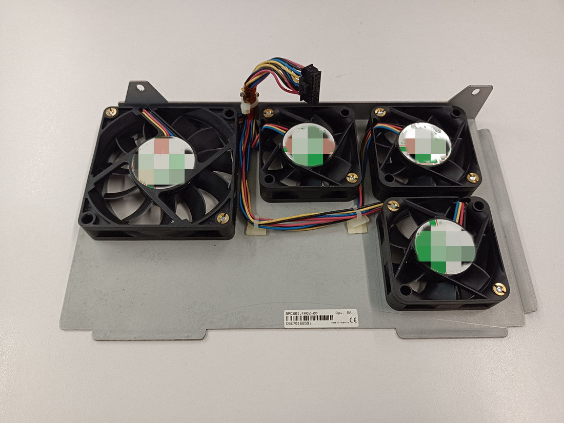 1 PCS USED 5AC901.FA02-00 Rev.B0 4-fan cooling kit #PJ008