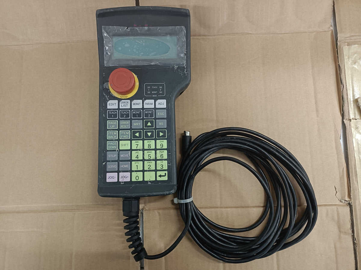 1 PC USED HG1H-SA12CEH-MK1379-S5-1 CON-T IAI Handle teaching device