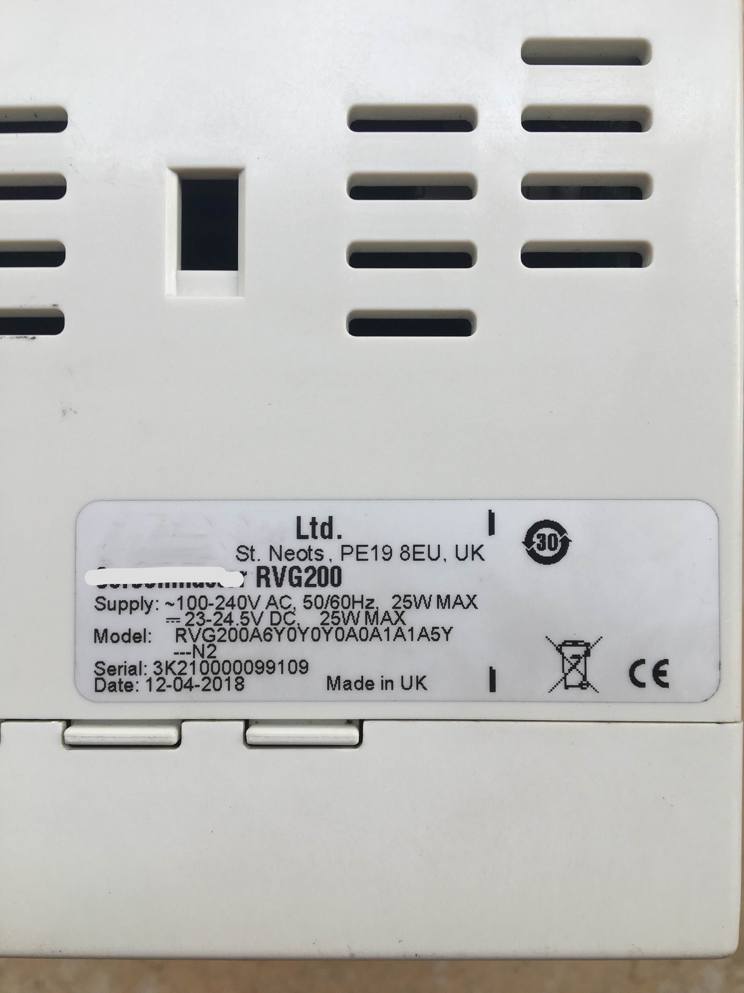 1pc for USED RVG200A6Y0Y0Y0A0A1A1A5Y-N2 #OYF005
