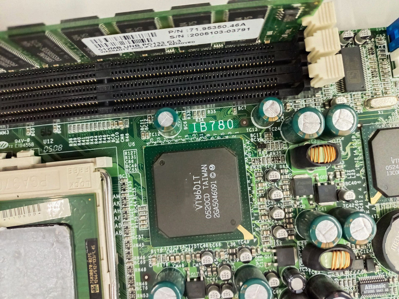 1 PCS USED IB780 with cpu and ram #OYF005 J1688