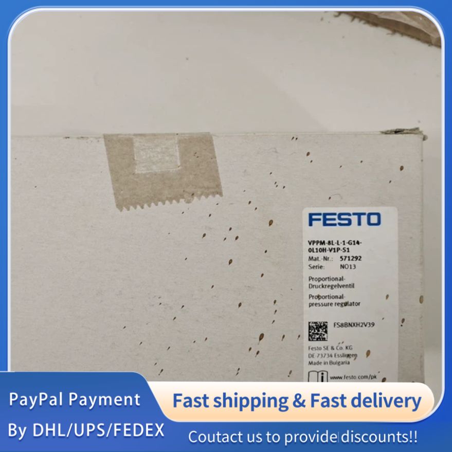 1PCS NEW VPPM-8L-L1-G14-0L10H-V1P-S1 FESTO Pressure regulating valve