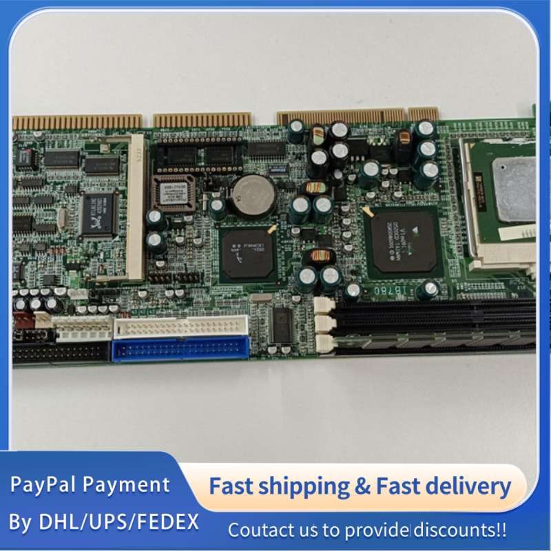 1 PCS USED IB780 with cpu and ram   IBASE full - size embedded CPU card