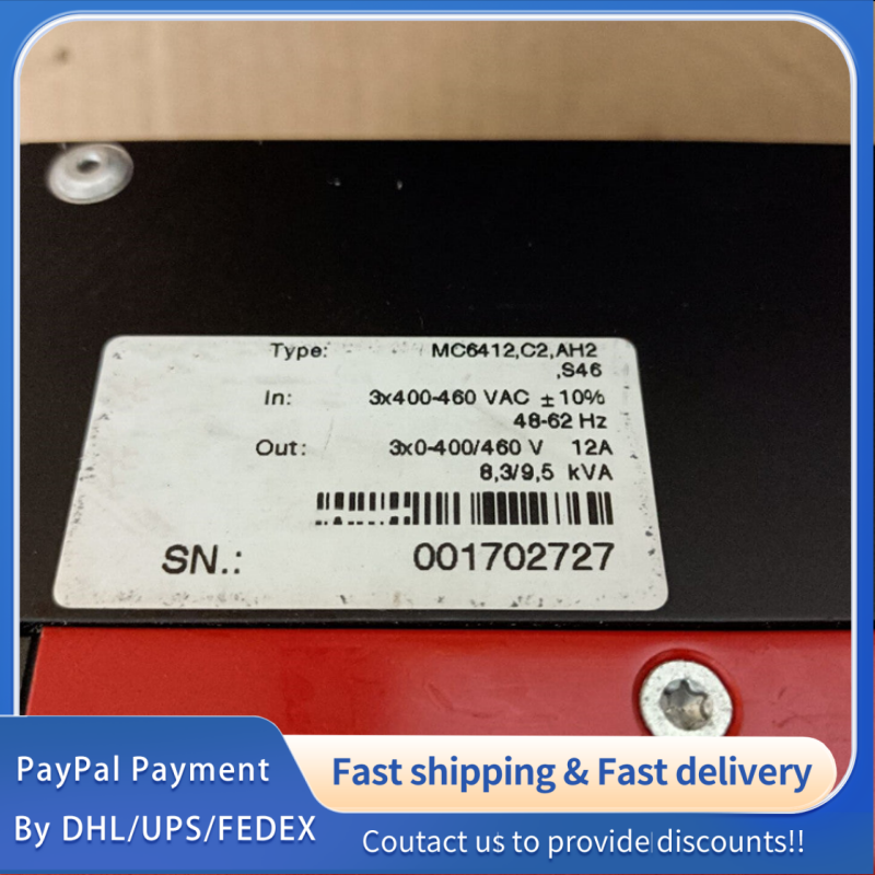 1 PCS USED Beckhoff  MC6412,C2,AH2,S46 MC6412.C2.AH2.S46 servo drive controller module #PJ008