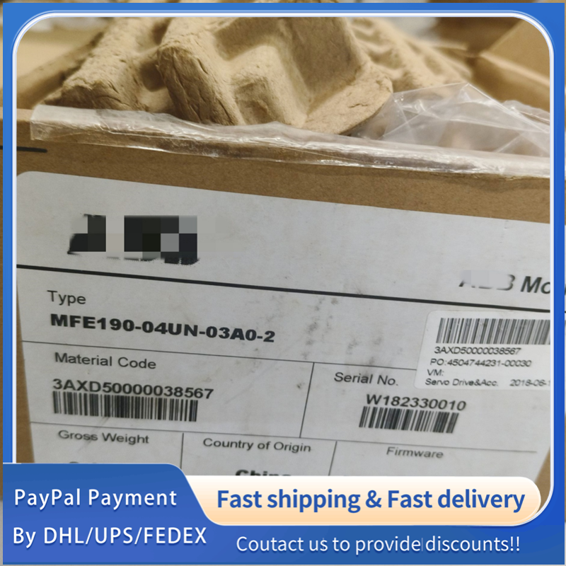 1PC NEW MFE190-04UN-03A0-2  ABB Servo Drive #lyd001&j1688