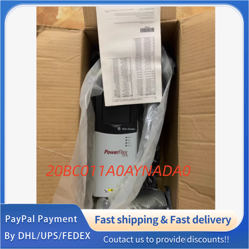 1PC NEW 20BC011A0AYNADA0  Allen‑Bradley (Rockwell Automation) PowerFlex 700 AC Drive Adjustable Frequency AC Drive #QYM001 J1688