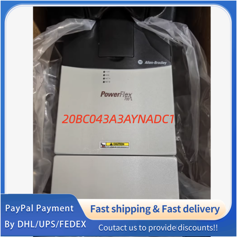 1PC NEW ( no original package) 20BC043A3AYNADC1 Allen‑Bradley (Rockwell Automation) PowerFlex 700 AC Drive Adjustable Frequency AC Drive #QYM001 J1688