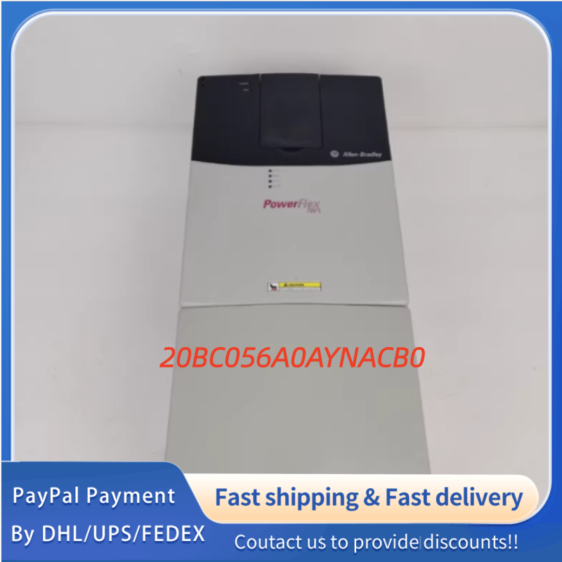 1PC used 100% tested  20BC056A0AYNACB0 Allen‑Bradley (Rockwell Automation) Adjustable Frequency PowerFlex 700 AC  Drive  #QYM001 J1688