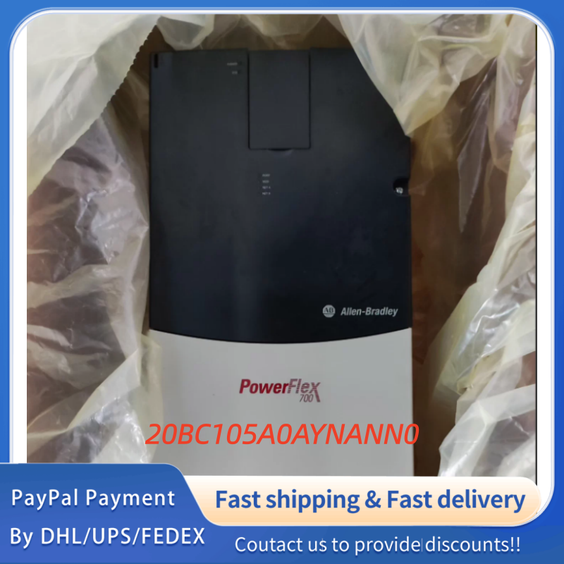 1PC NEW 20BC105A0AYNANN0 ( no original package) Allen‑Bradley (Rockwell Automation) PowerFlex 700 AC Drive Adjustable Frequency AC Drive #QYM001 J1688