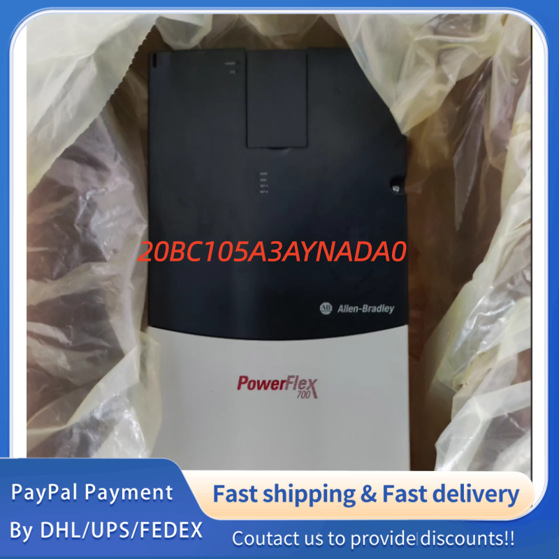 1PC NEW 20BC105A3AYNADA0( no original package)  Allen‑Bradley (Rockwell Automation) PowerFlex 700 AC Drive Adjustable Frequency AC Drive #QYM001 J1688