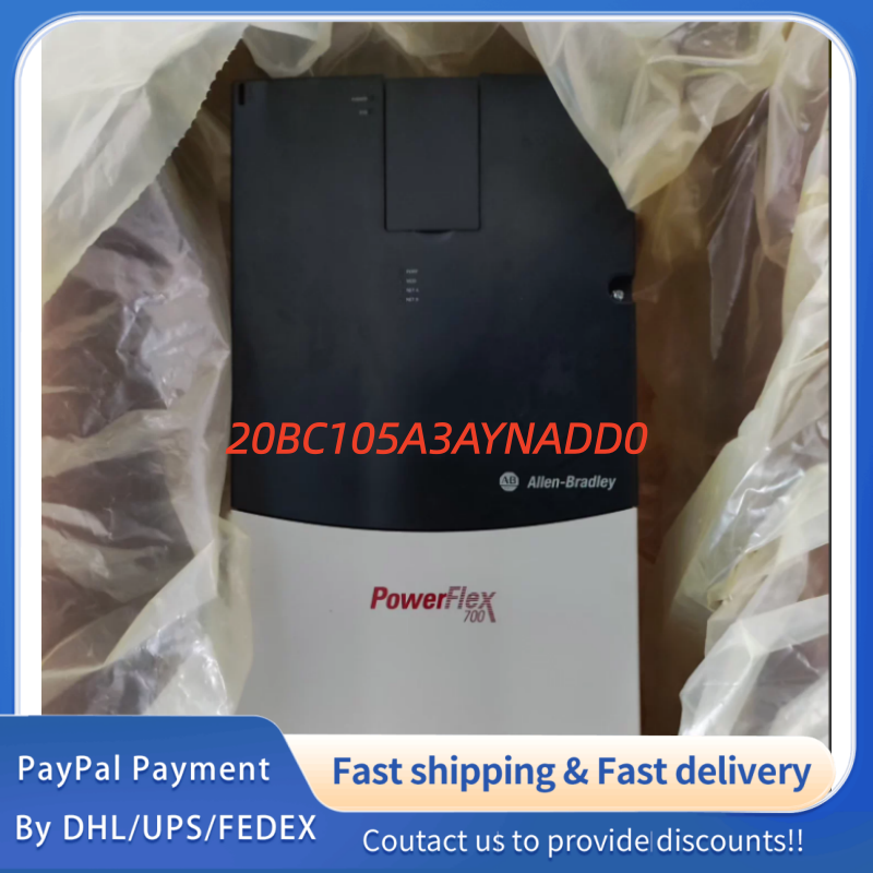 1PC NEW 20BC105A3AYNADD0(no original package) Allen‑Bradley (Rockwell Automation) PowerFlex 700 AC Drive Adjustable Frequency AC Drive #QYM001 J1688