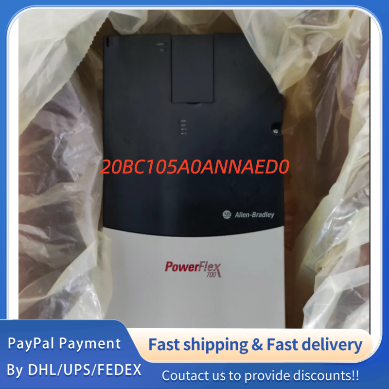 1PC NEW 20BC105A0ANNAED0 (no original package)Allen‑Bradley (Rockwell Automation) PowerFlex 700 AC Drive Adjustable Frequency AC Drive #QYM001 J1688