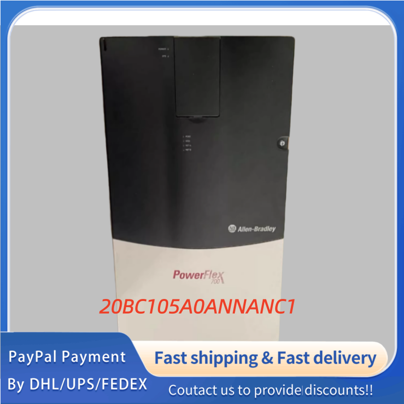 1PC used 100% tested  20BC105A0ANNANC1  Allen‑Bradley (Rockwell Automation) PowerFlex 700 AC Drive Adjustable Frequency AC Drive #QYM001 J1688