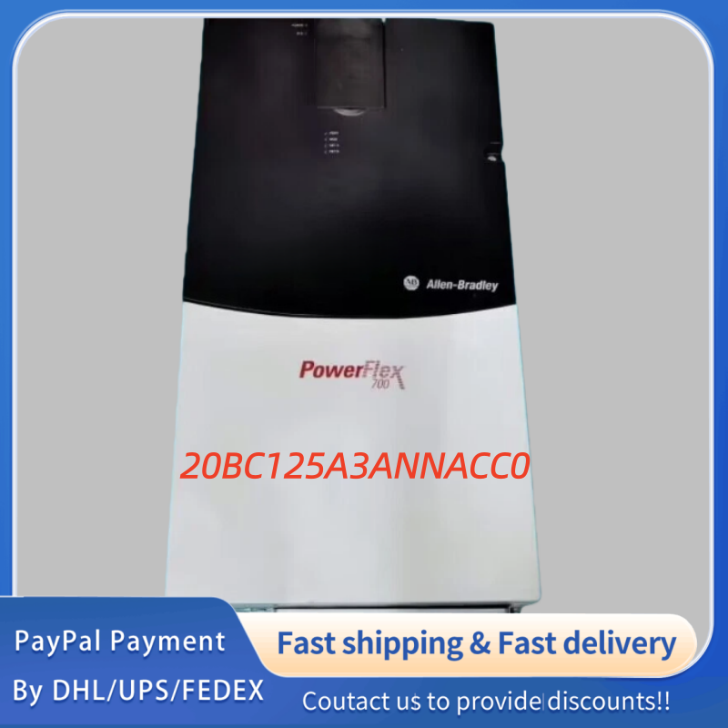 1PC used 100% tested  20BC125A3ANNACC0 Allen‑Bradley (Rockwell Automation) PowerFlex 700 AC Drive Adjustable Frequency AC Drive #QYM001 J1688