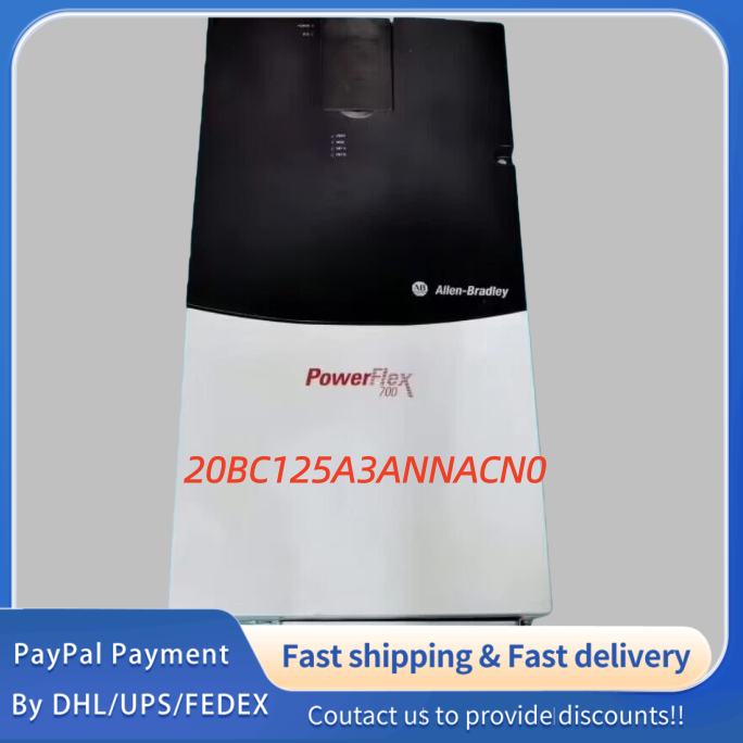 1PC used 100% tested  20BC125A3ANNACN0 Allen‑Bradley (Rockwell Automation) PowerFlex 700 AC Drive Adjustable Frequency AC Drive #QYM001 J1688