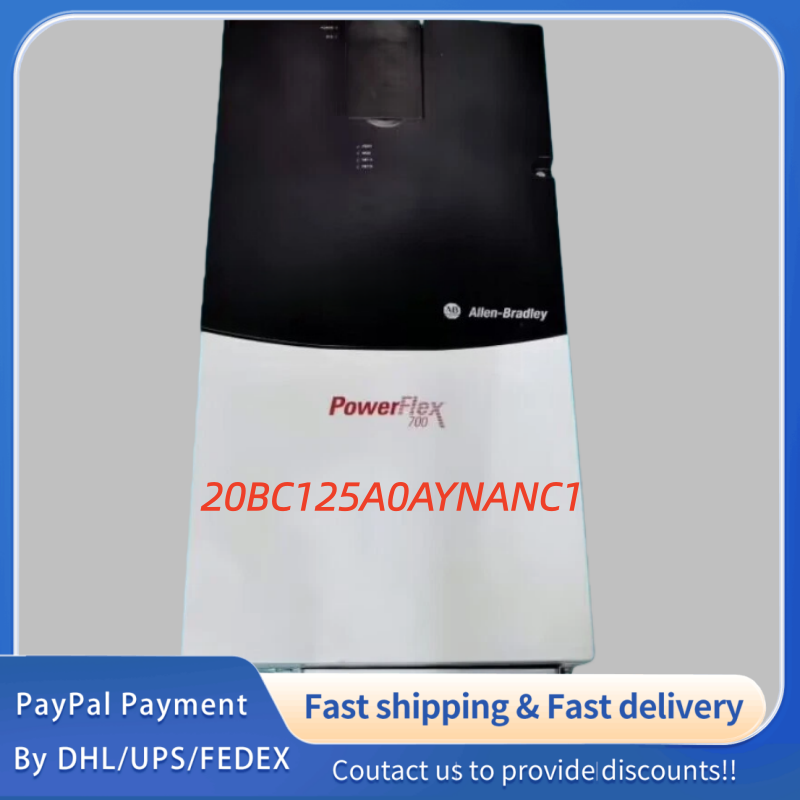1PC used 100% tested 20BC125A0AYNANC1  Allen‑Bradley (Rockwell Automation) PowerFlex 700 AC Drive Adjustable Frequency AC Drive #QYM001 J1688