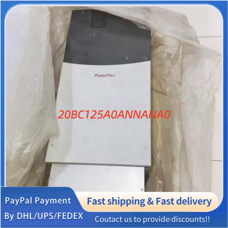 1PC NEW ( no original package)  20BC125A0ANNANA0 an Allen-Bradley PowerFlex 700 AC variable frequency drive for medium-to-high power industrial motor control, with standard I/O     #QYM001 J1688