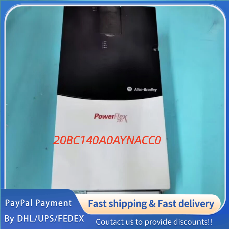 1PC used 100% tested  20BC140A0AYNACC0  Allen‑Bradley (Rockwell Automation) PowerFlex 700 AC Drive Adjustable Frequency AC Drive #QYM001 J1688
