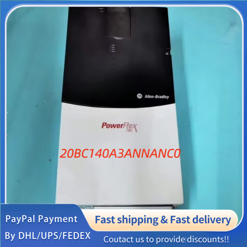 1PC used 100% tested 20BC140A3ANNANC0 Allen‑Bradley (Rockwell Automation) PowerFlex 700 AC Drive Adjustable Frequency AC Drive #QYM001 J1688