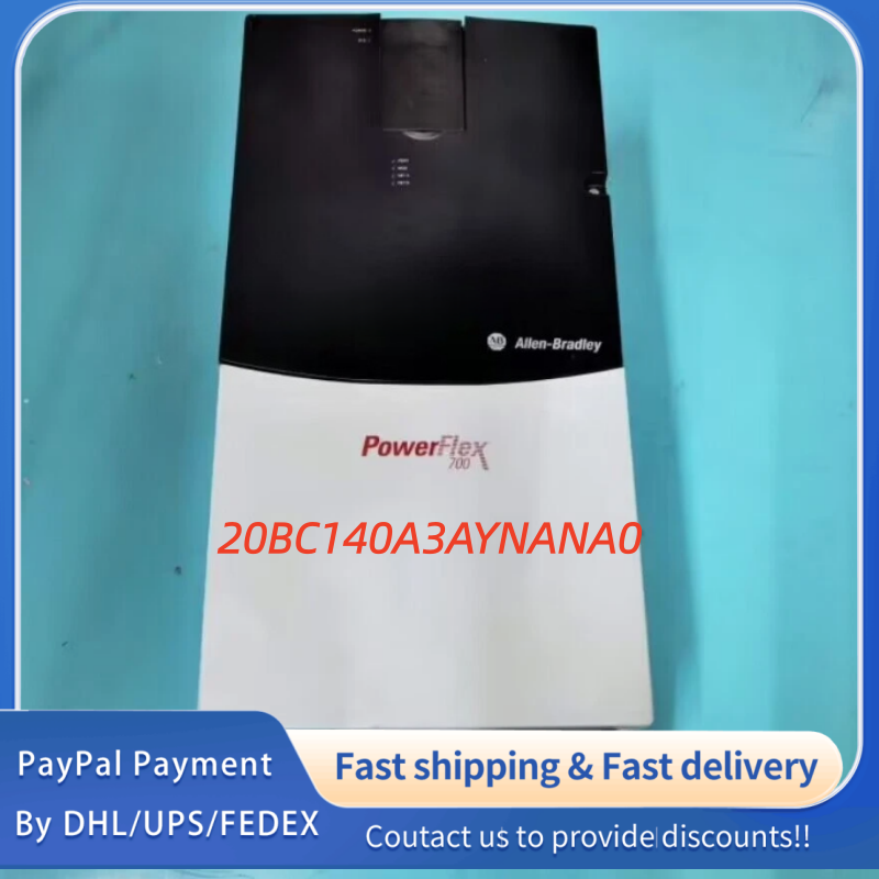 1PC used 100% tested  20BC140A3AYNANA0  Allen‑Bradley (Rockwell Automation) PowerFlex 700 AC Drive Adjustable Frequency AC Drive #QYM001 J1688