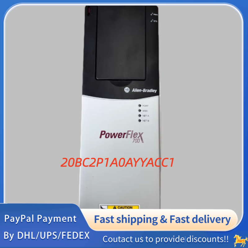 1PC used 100% tested 20BC2P1A0AYYACC1  Allen‑Bradley (Rockwell Automation) Adjustable Frequency PowerFlex 700 AC  Drive  #QYM001 J1688
