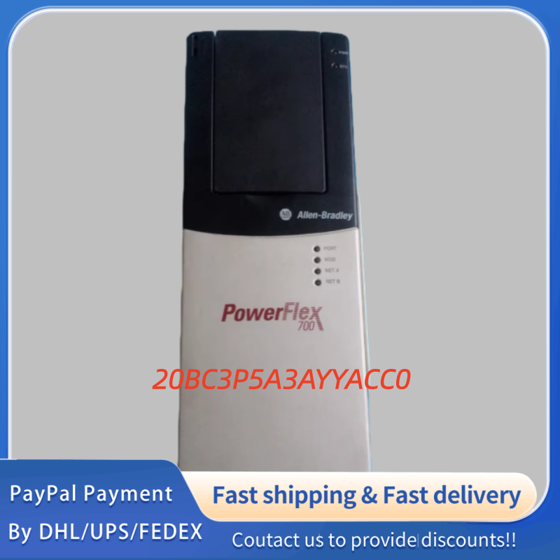 1PC used 100% tested 20BC3P5A3AYYACC0  Allen‑Bradley (Rockwell Automation) Adjustable Frequency PowerFlex 700 AC  Drive  #QYM001 J1688